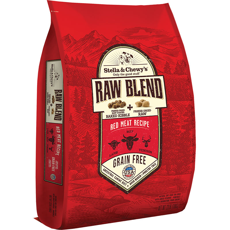 Stella and Chewy's Red Meat Raw Blend Kibble