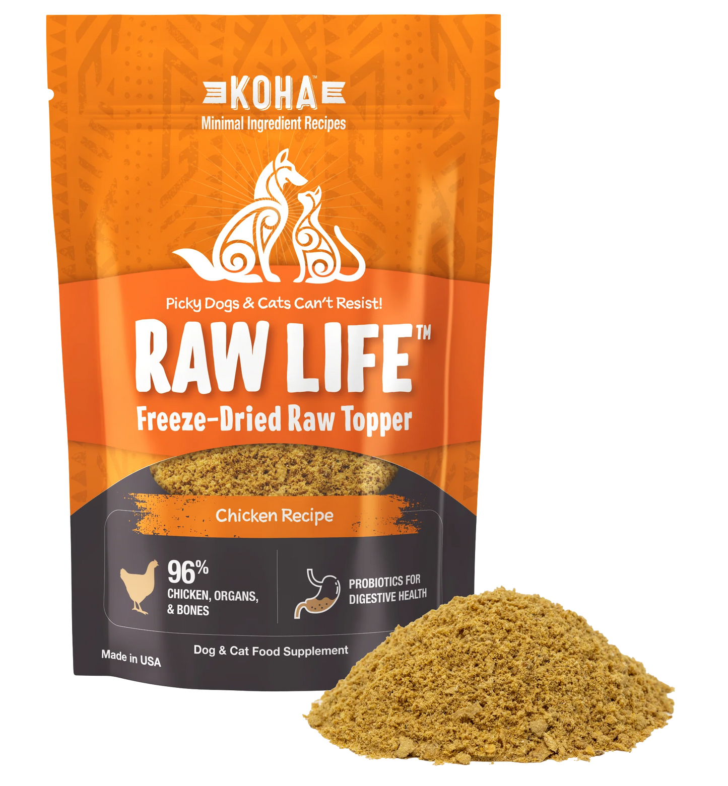 Koha Freeze-Dried Raw Topper Chicken