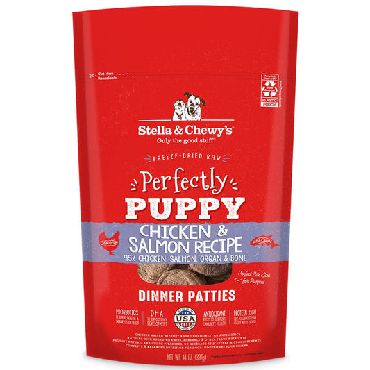 Stella & Chewy's Perfectly Puppy Chicken & Salmon Dinner Patties