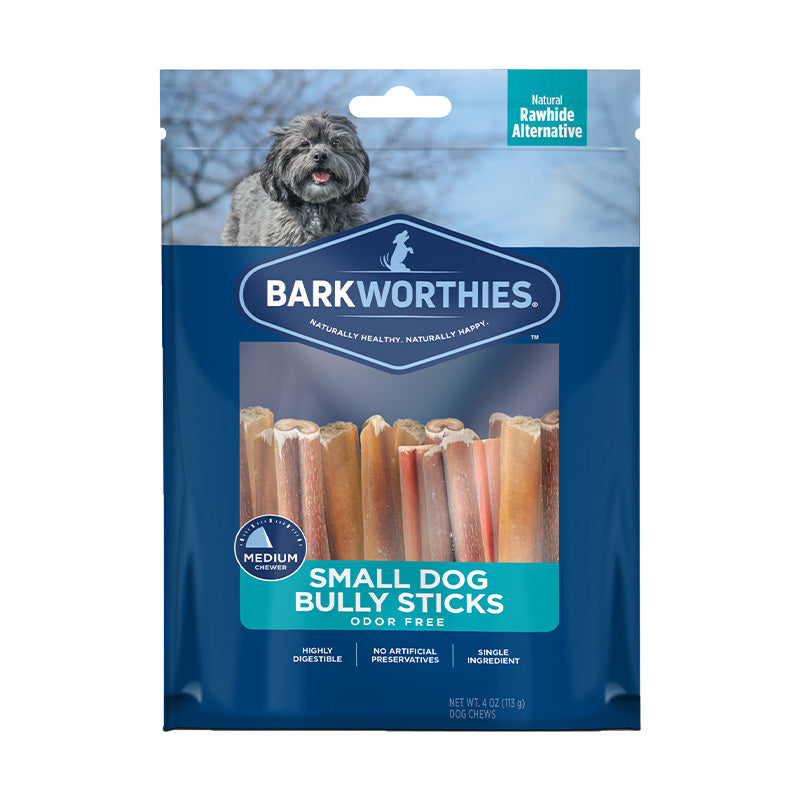 Barkworthies Odor-Free 4" Bully Sticks 4 oz