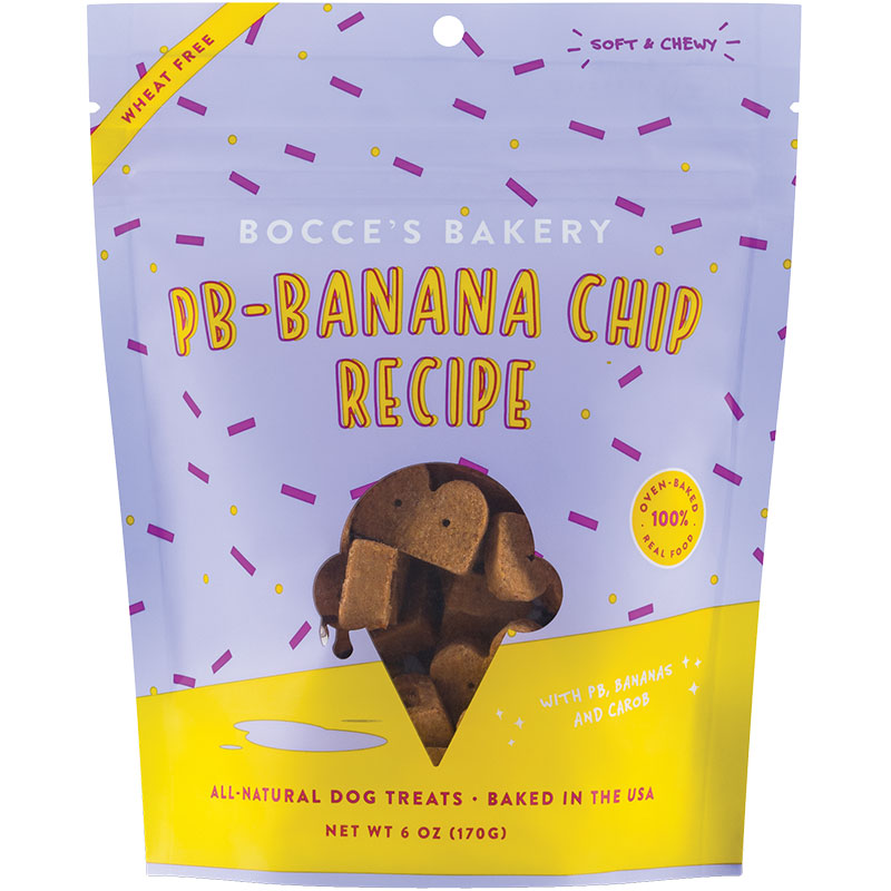 Bocce's Bakery PB-Banana Chip Dog Treats