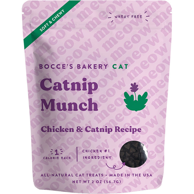 Bocce Catnip Munch Soft & Chewy Treats for cats