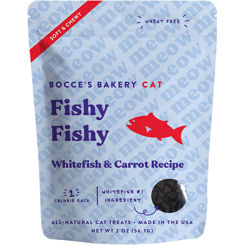 Bocce Fishy Fishy Soft & Chewy Treats for cats