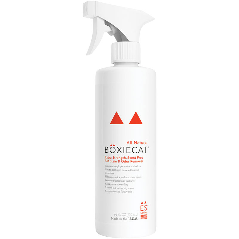 Boxiecat Calming Cat Stain & Odor Remover, 24-oz bottle