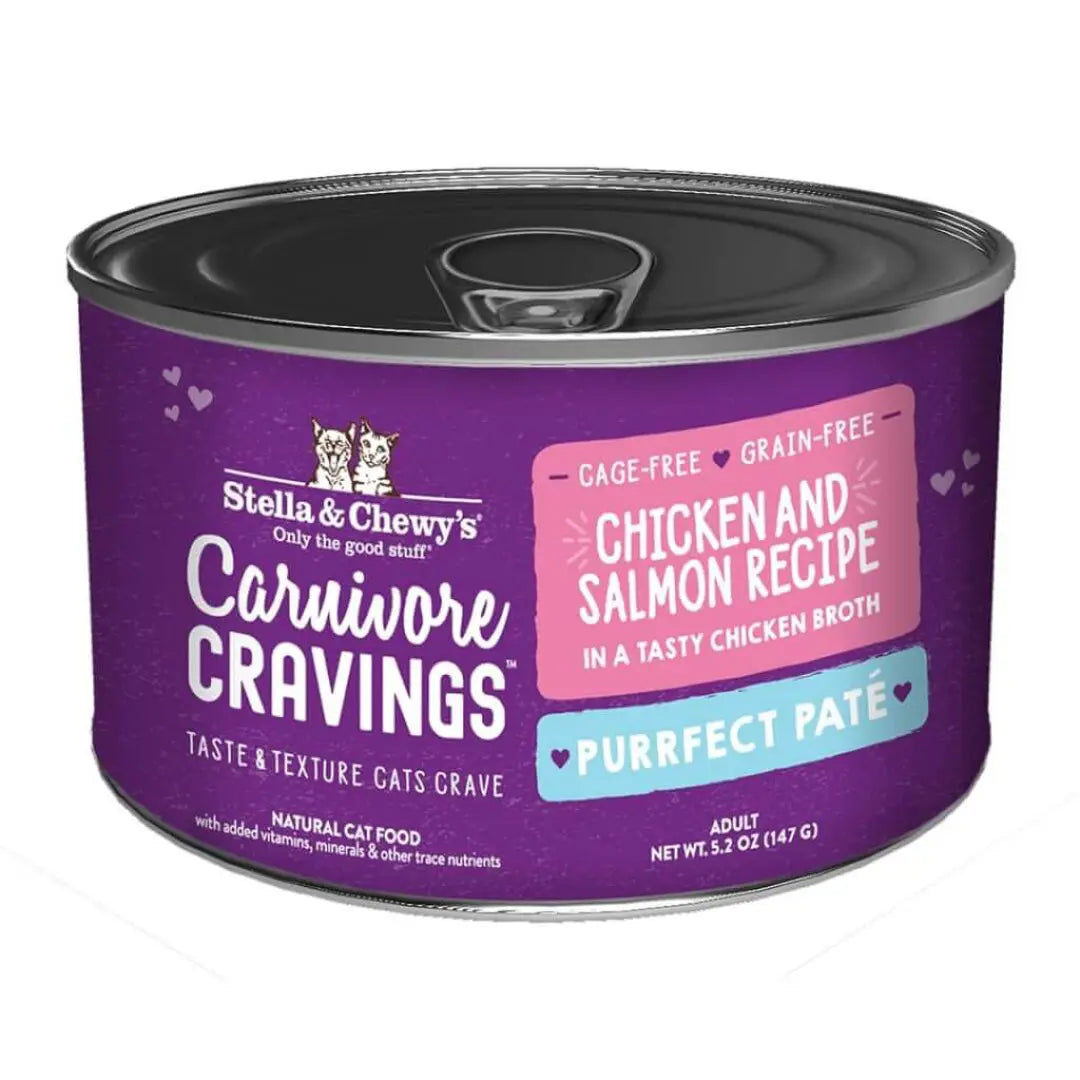 Stella and Chewy's Carnivore Cravings Purrfect Paté Chicken & Salmon Recipe