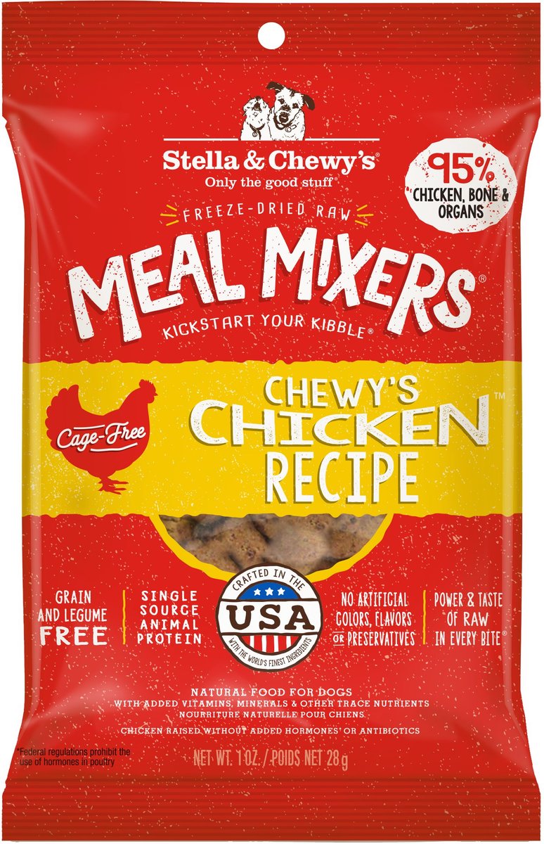 Stella and Chewy’s Chicken Meal Mixers