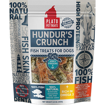 Hundur’s Crunch Fish Skin Dog Treats