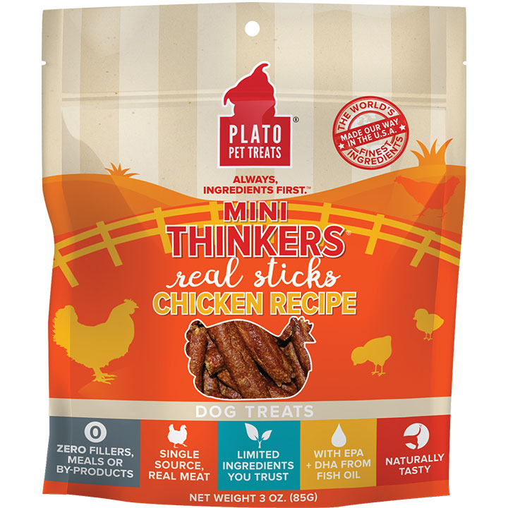 Mini Thinkers Chicken Dog Treats