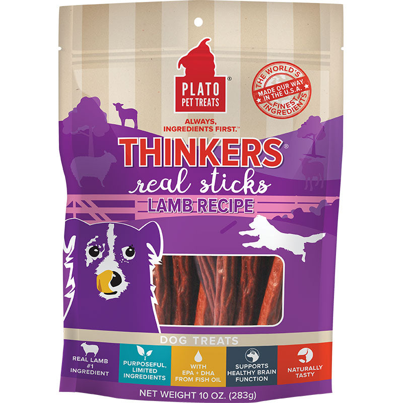 Plato Thinkers Lamb Dog Treats