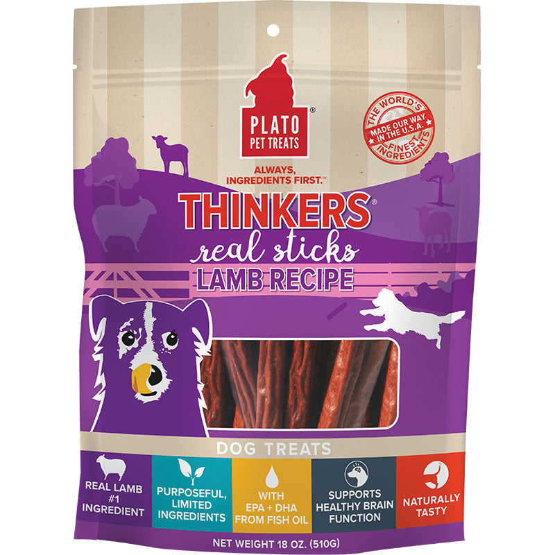 Plato Thinkers Lamb Dog Treats