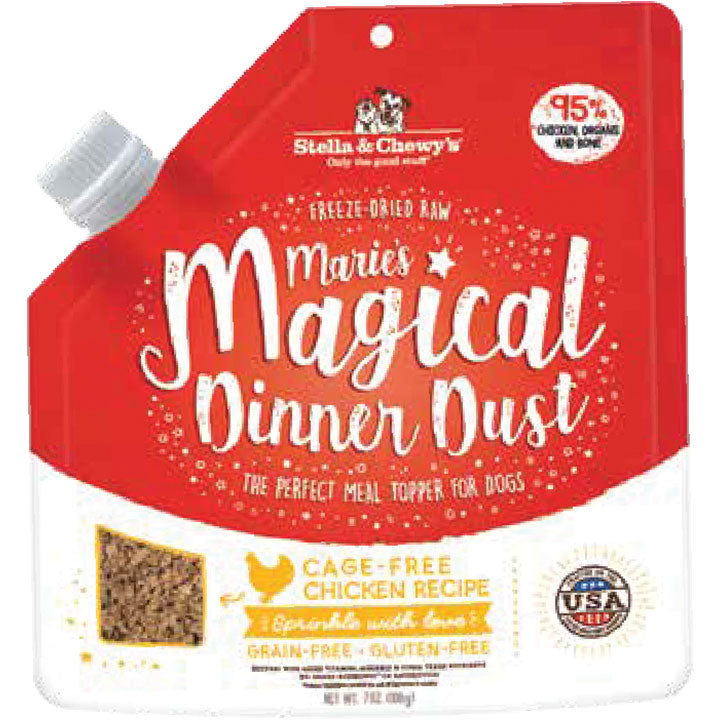 Stella & Chewy's Marie's Magical Dinner Freeze-Dried Raw Dust Dog Food Topper