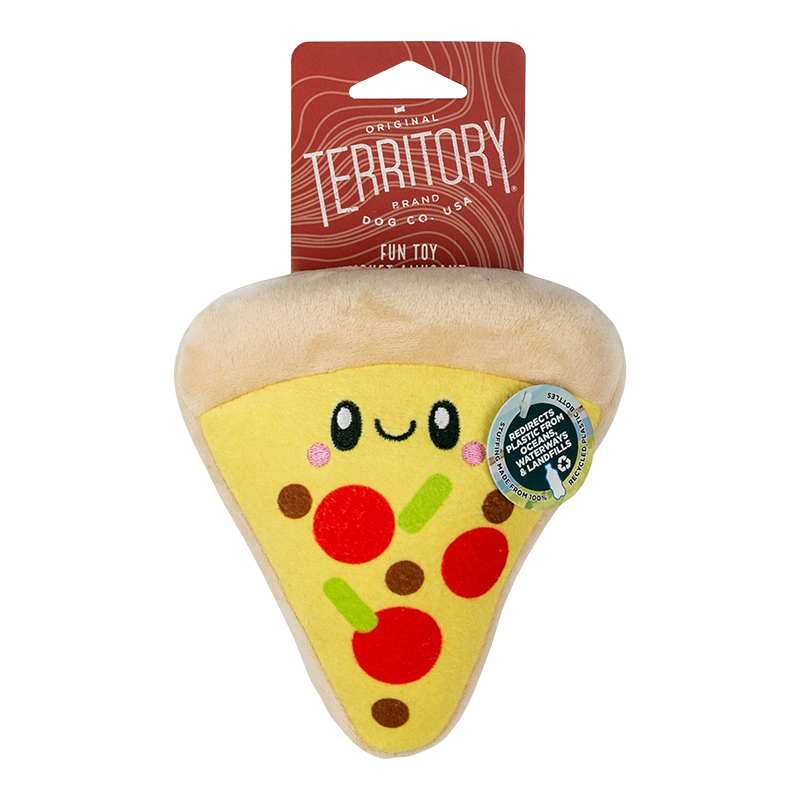 Territory Brand Taco with Squeaker Dog Toy