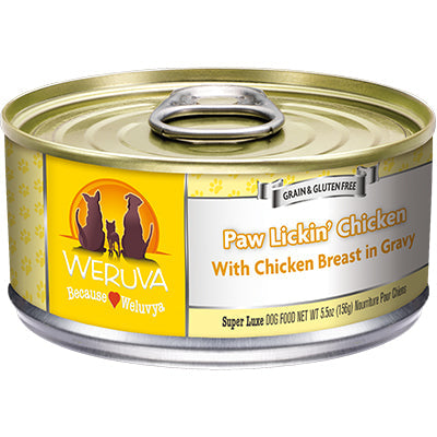 Weruva Paw Lickin’ Chicken Dog Food 5.5 oz