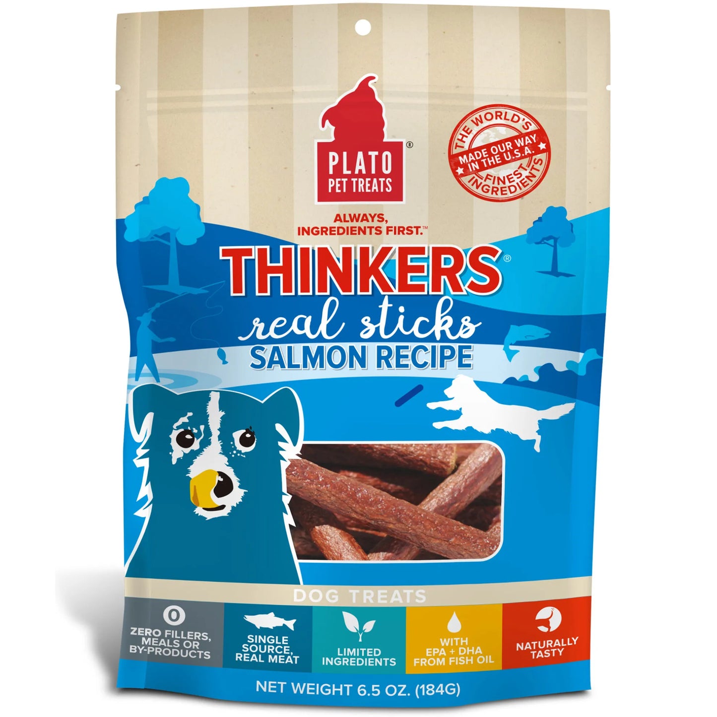 Thinkers Salmon Dog Treats