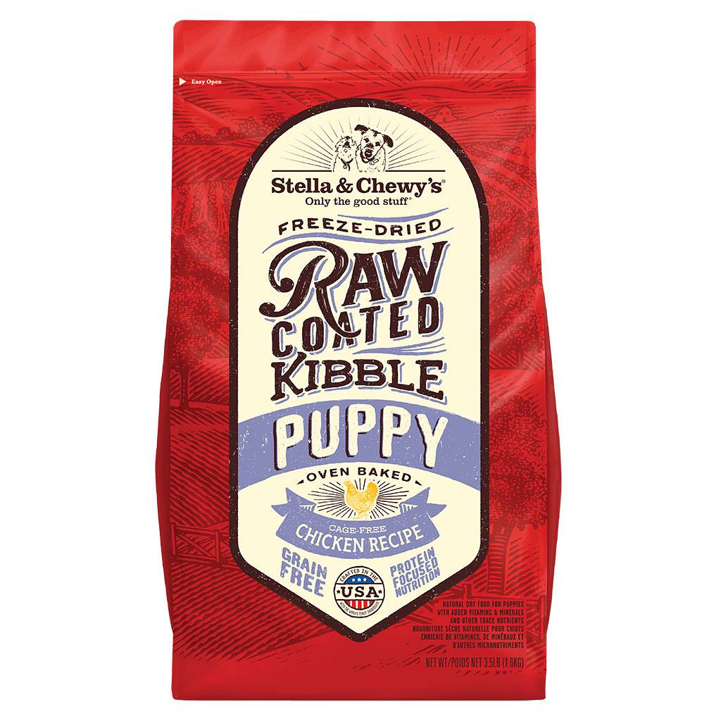 Stella and Chewy's Cage-Free Chicken Raw Coated Kibble Puppy Dry Dog Food