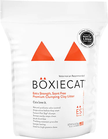 Boxie Cat Extra Strength Premium Clumping Clay Cat Litter