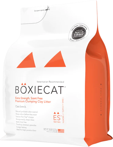 Boxie Cat Extra Strength Premium Clumping Clay Cat Litter