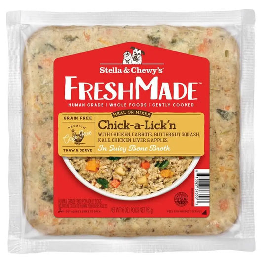Stella and Chewy's FreshMade Chick-a-Lick'n Gently Cooked Dog Food 16oz